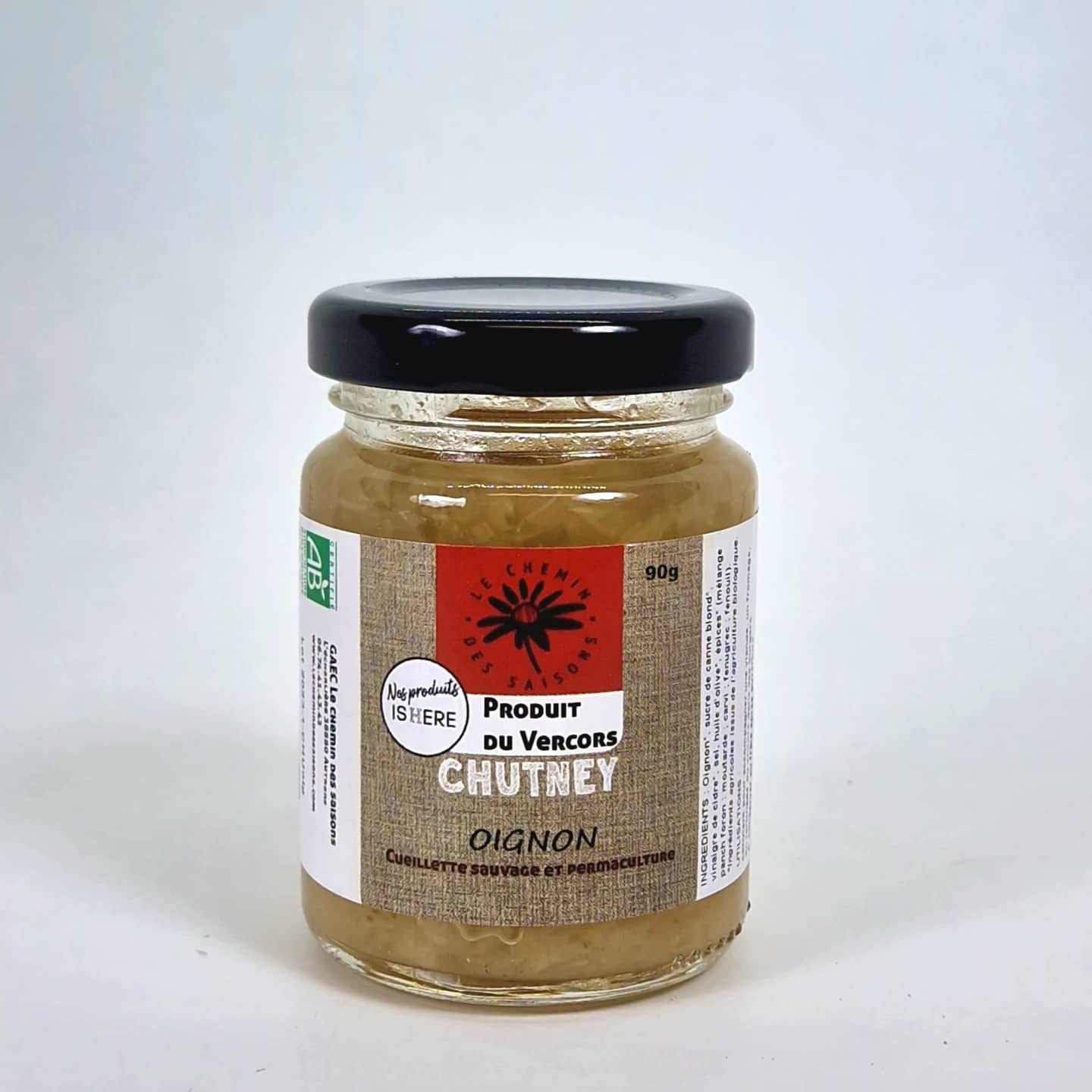 chutney oignon bio