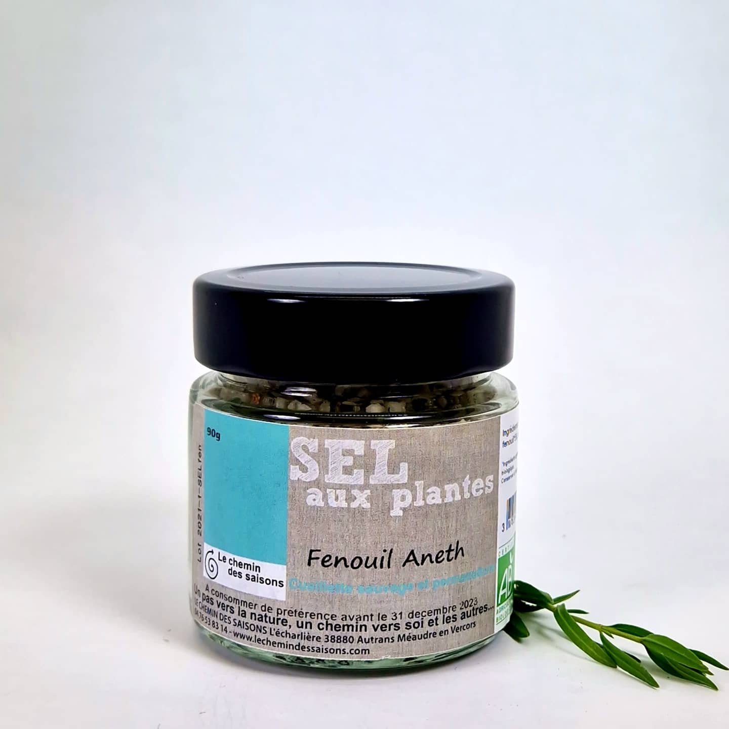 sel aromatisé fenouil aneth bio