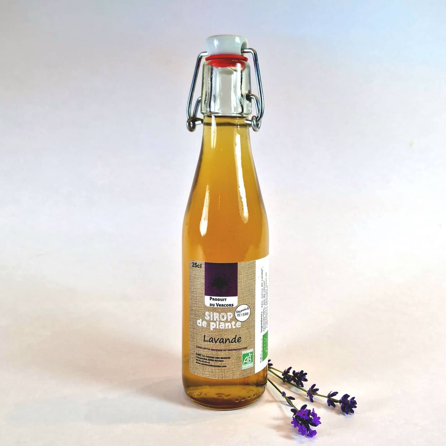 sirop naturel bio saveur lavande